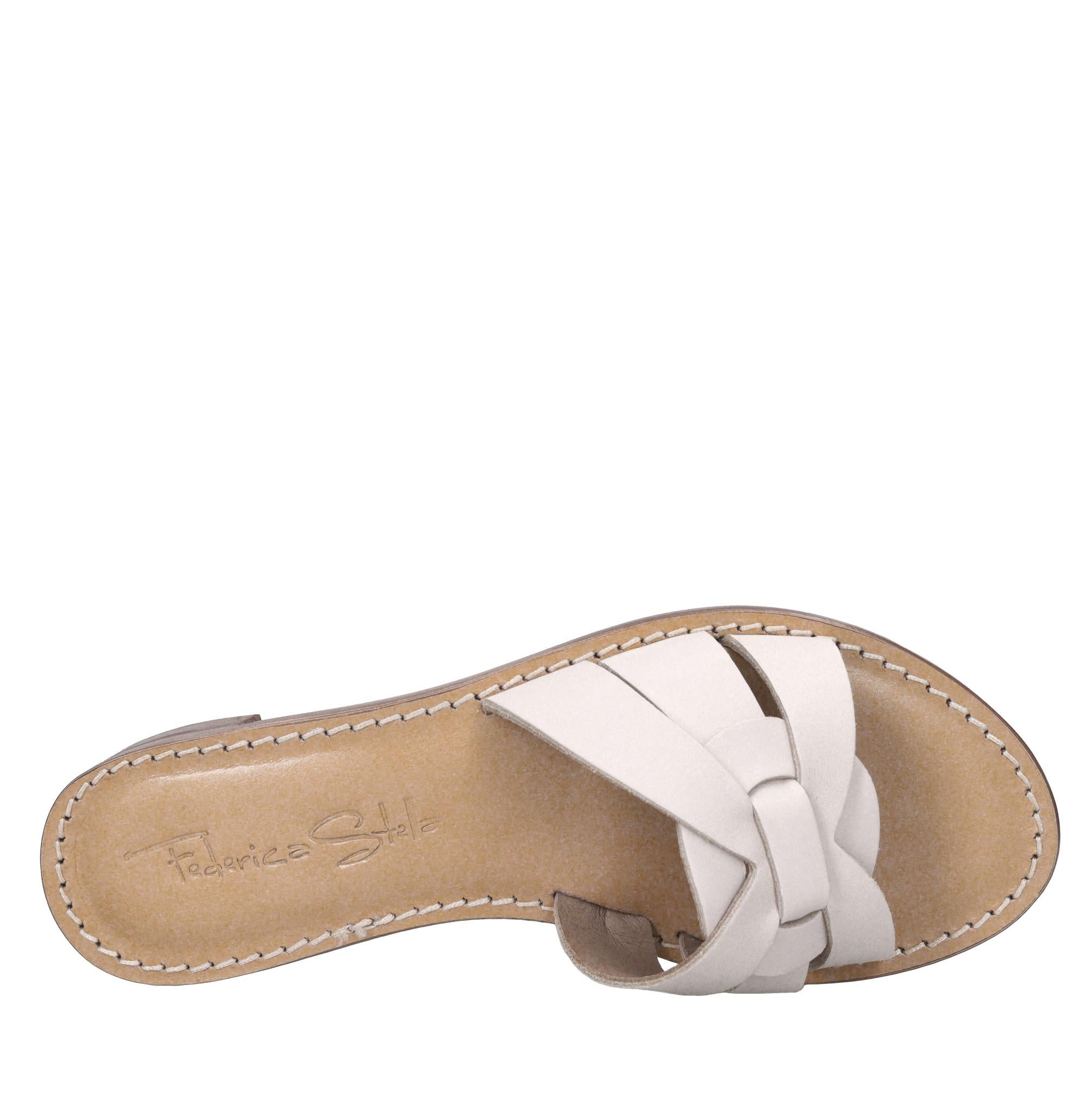 Mules in pelle 