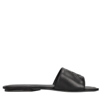 Mules in pelle 