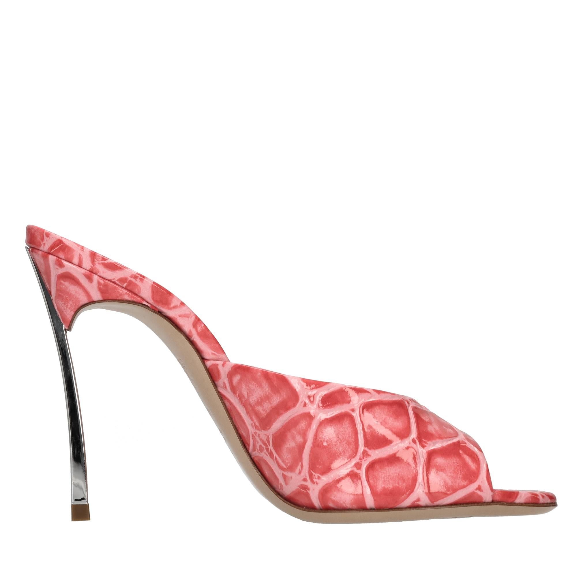 Mules Blade Jurassic in pelle stampa cocco 