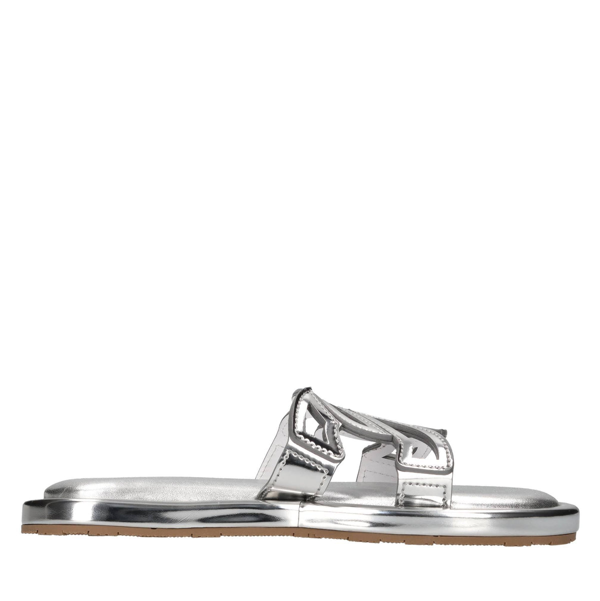 Sandali flat in pelle ed ecopelle 