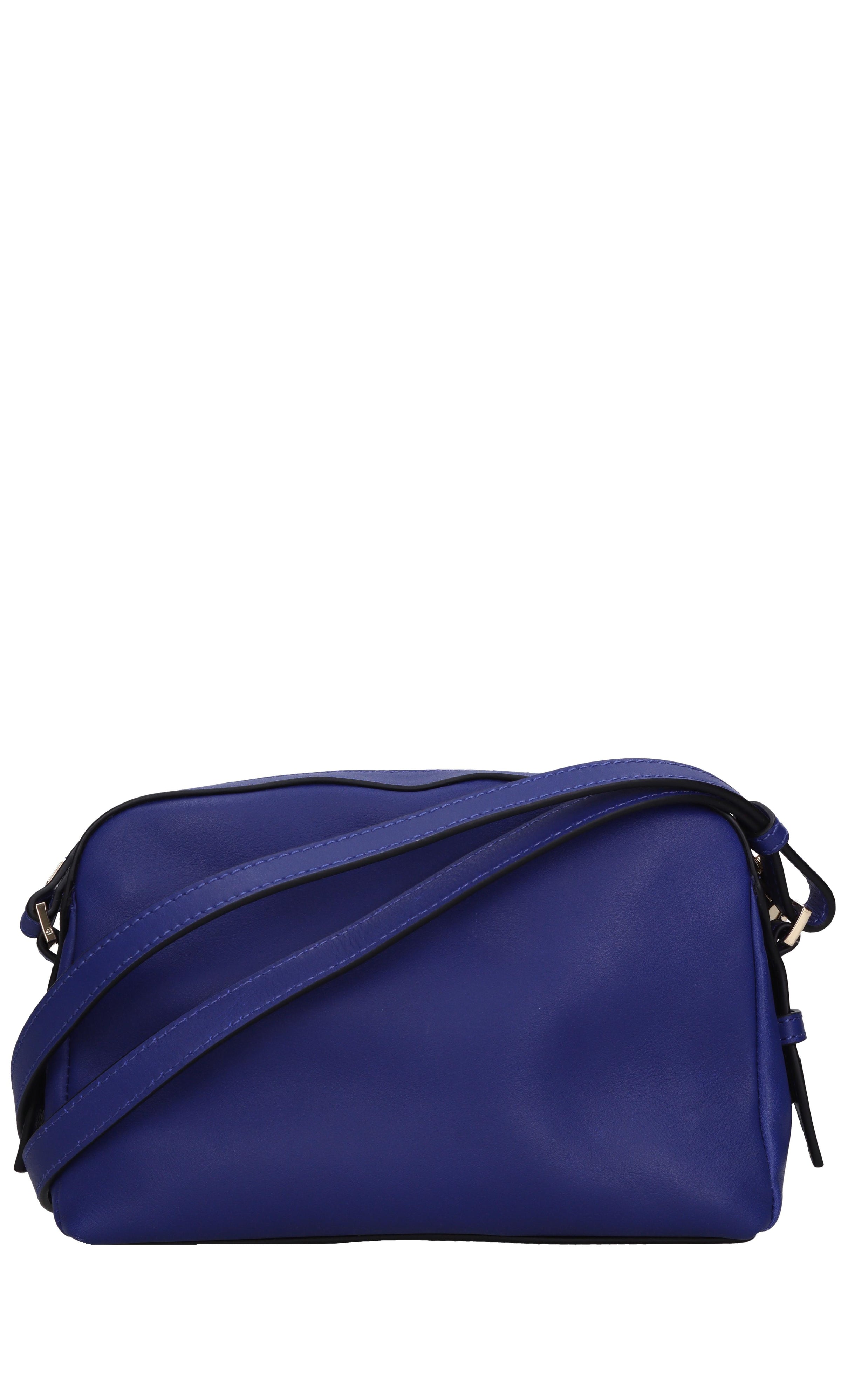 Borsa in pelle e camoscio 