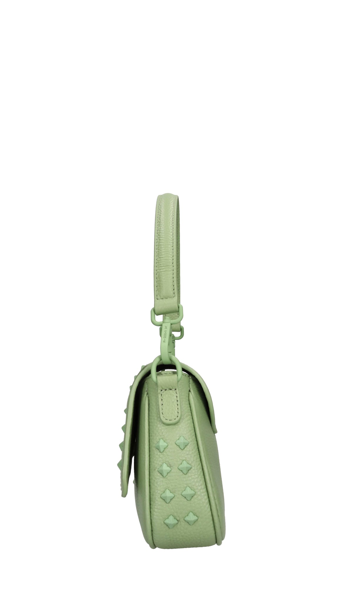 Borsa Frivolous in pelle e borchie 