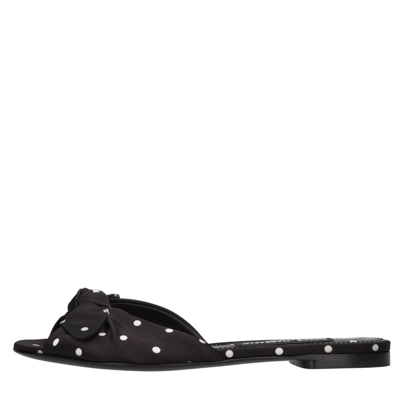 Flat Bianca in raso 