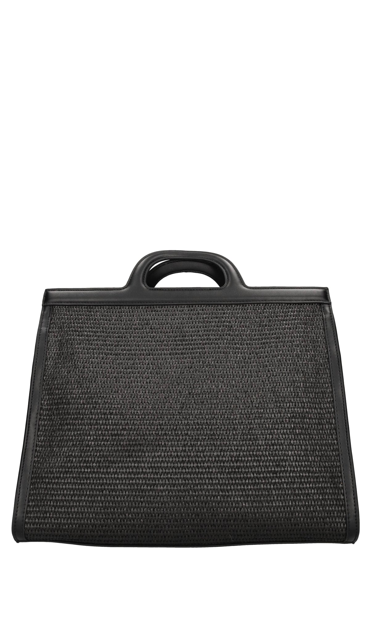 Borsa Malibu in ecopelle e rafia 