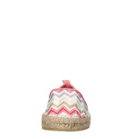 Espadrillas in tessuto zig zag 