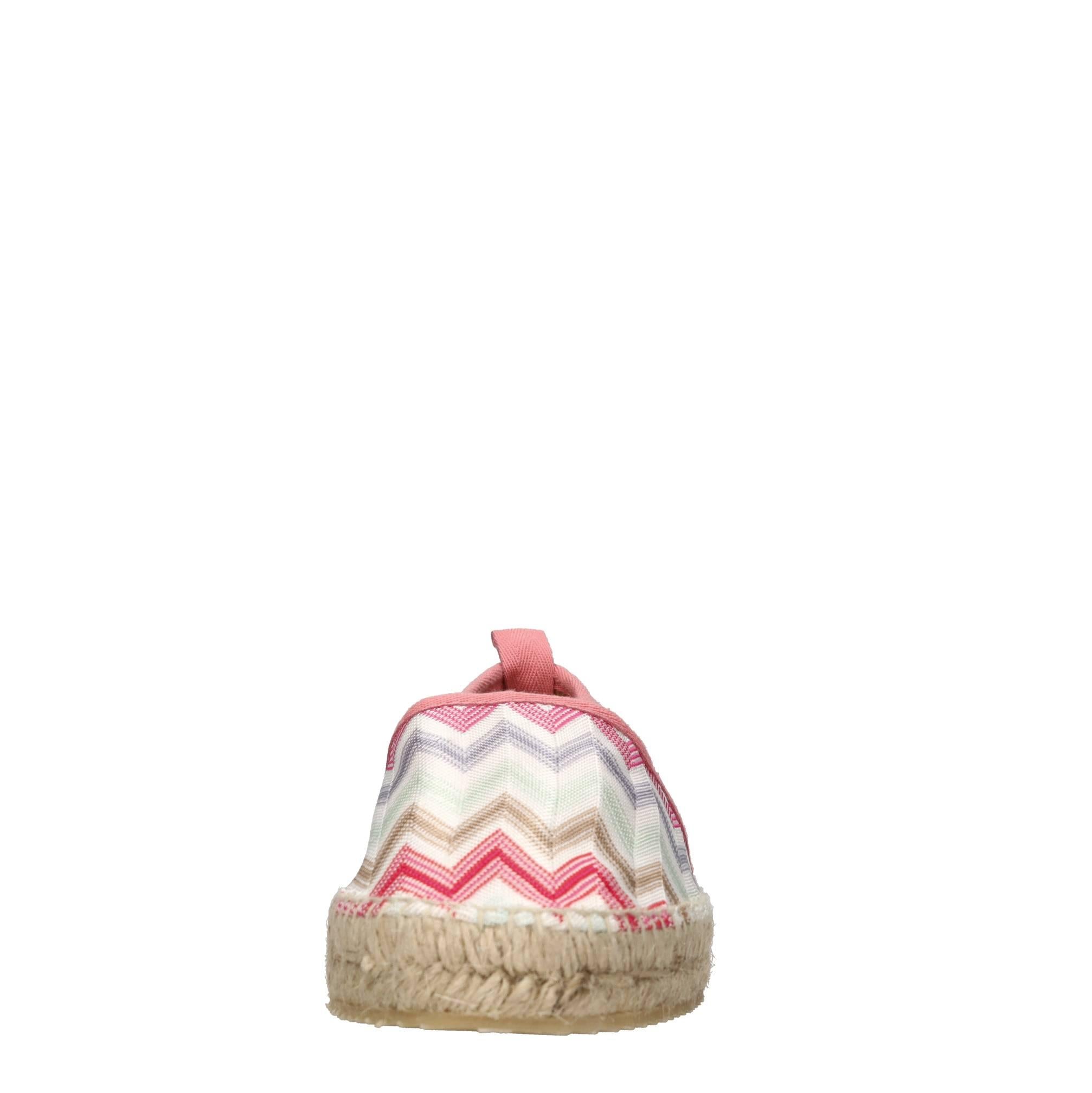 Espadrillas in tessuto zig zag 