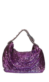 Borsa mini modello JILL in maglia metallica 