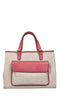 NANNINI Borsa in tessuto e pelle