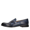 EXTON Leather Double Buckle Loafers