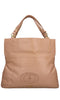 LA CARRIE Borsa Woven Logo in pelle
