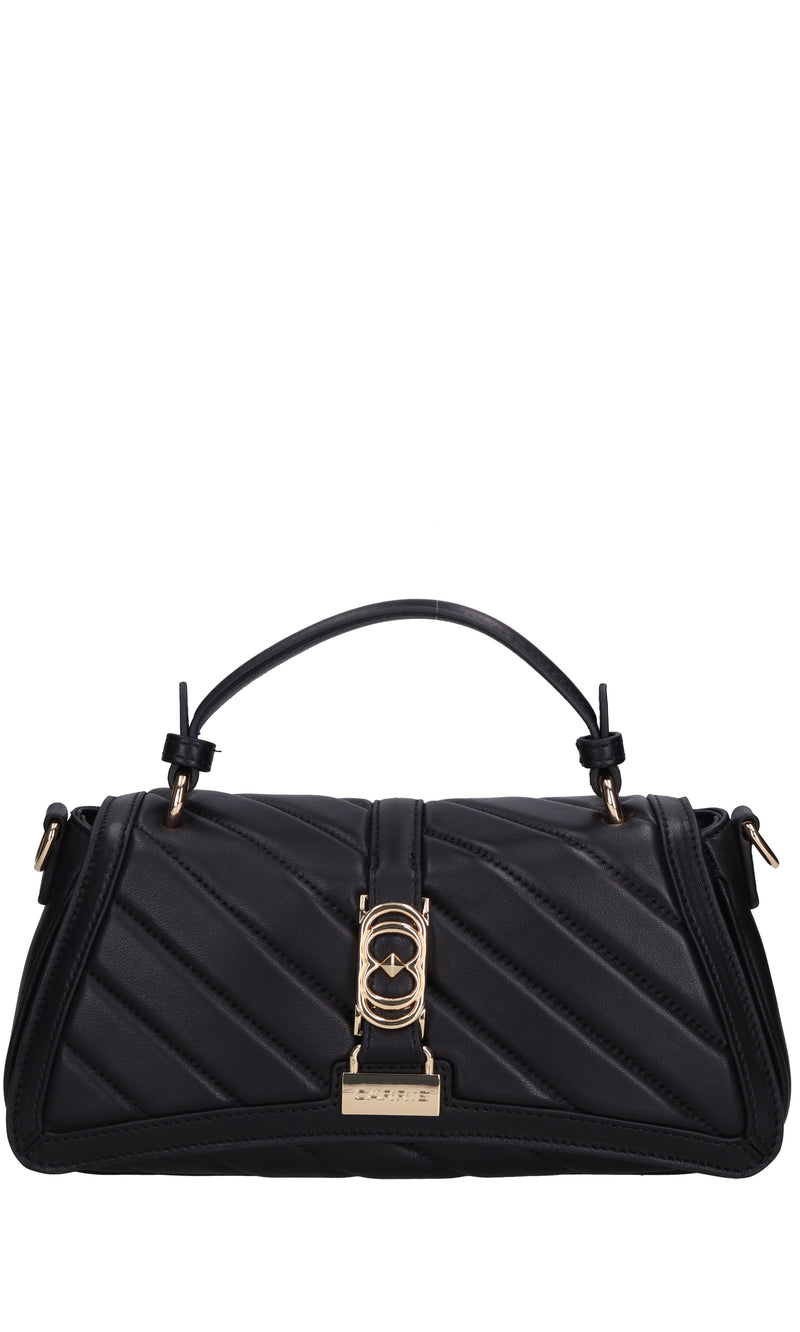 Borsa Plumar med. in pelle 