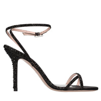 Sandali Charlize in tessuto e strass 