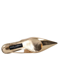 Décolleté Slingback in pelle 