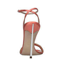 Sandali Blade in raso e strass 