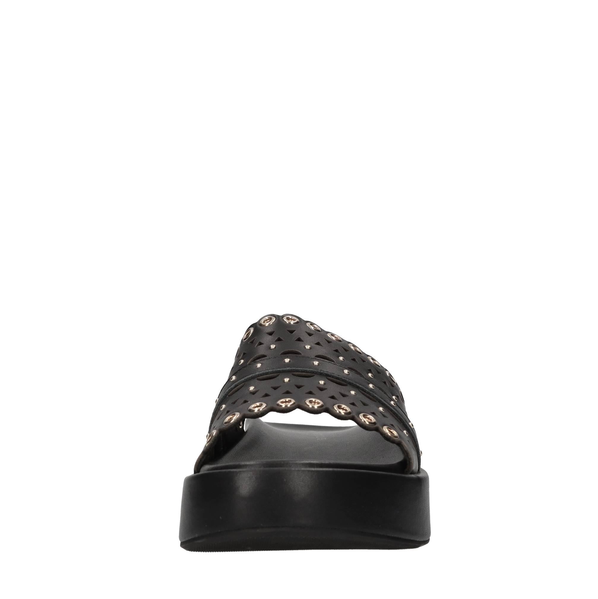 Mules in pelle 