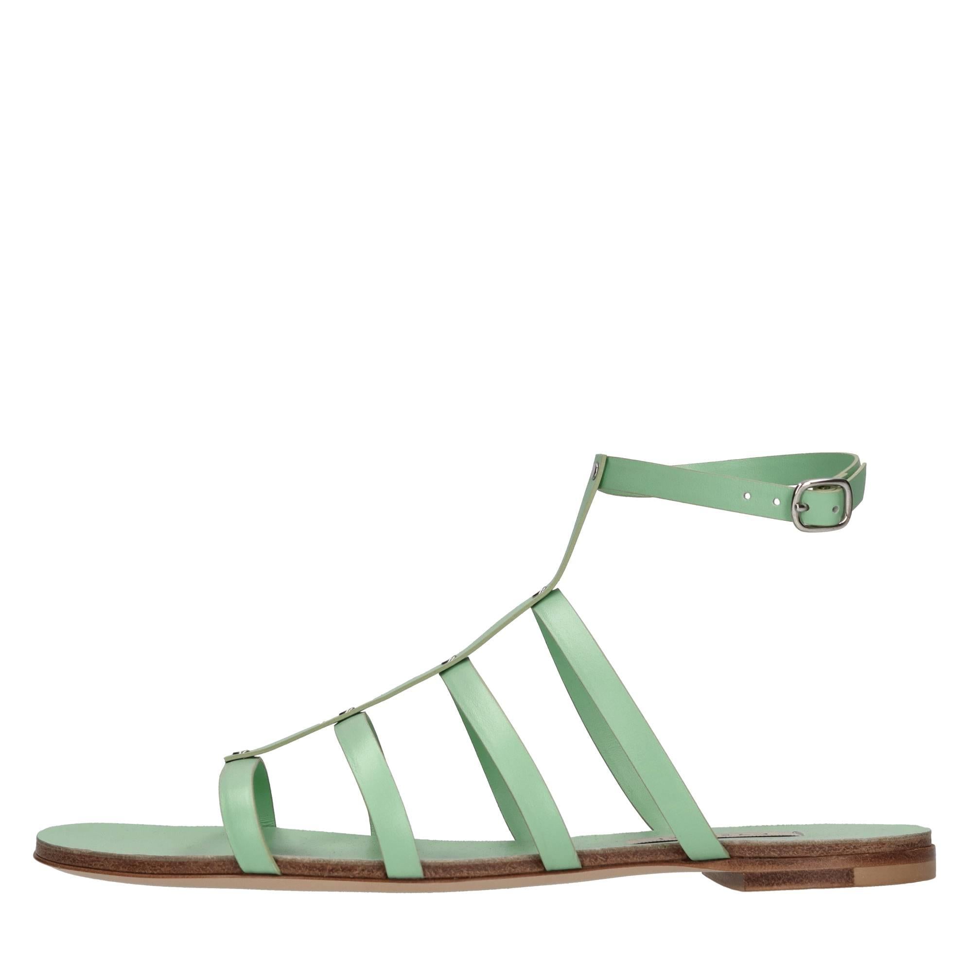 Sandali flat Florence in pelle 