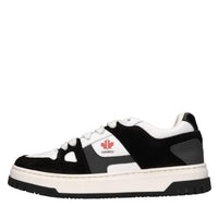Sneakers in pelle e camoscio 