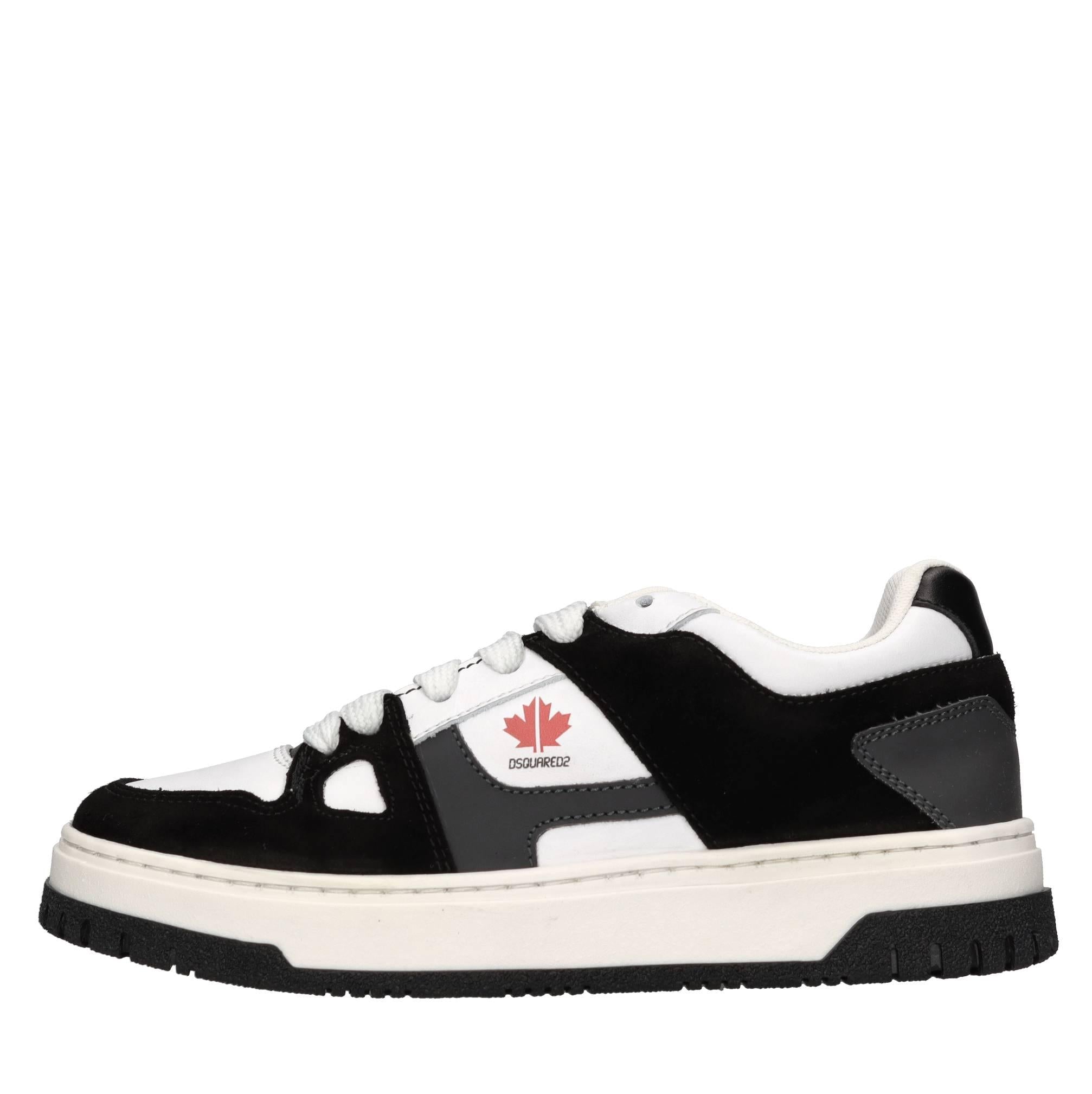 Sneakers in pelle e camoscio 