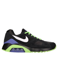 Sneakers in camoscio e tessuto 