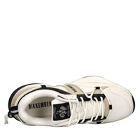 Sneakers in camoscio, ecopelle e tessuto 