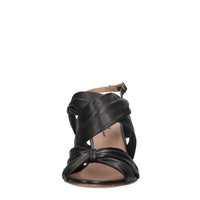 Sandali Evelyn in pelle 