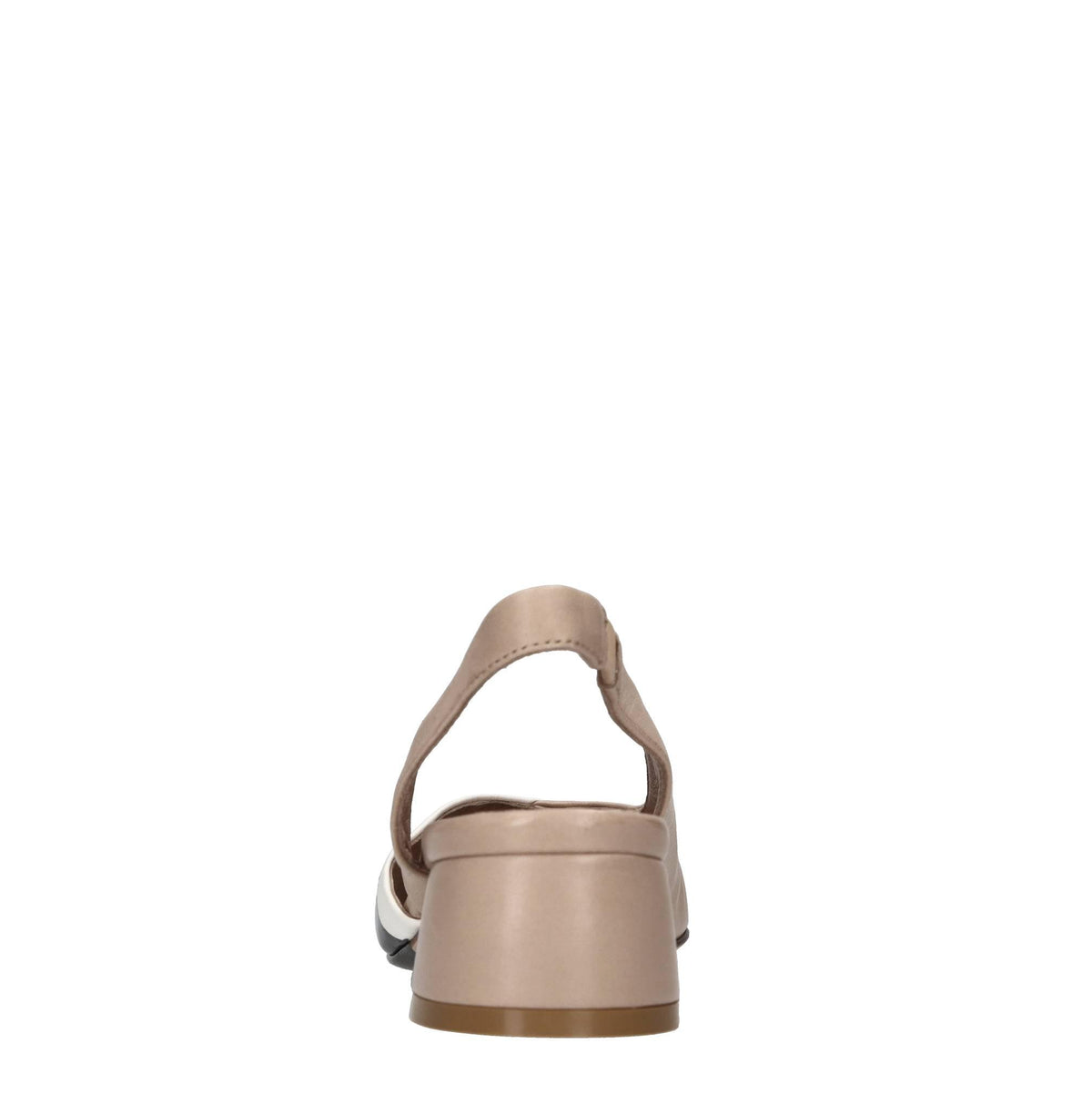 Décollete slingback in pelle 