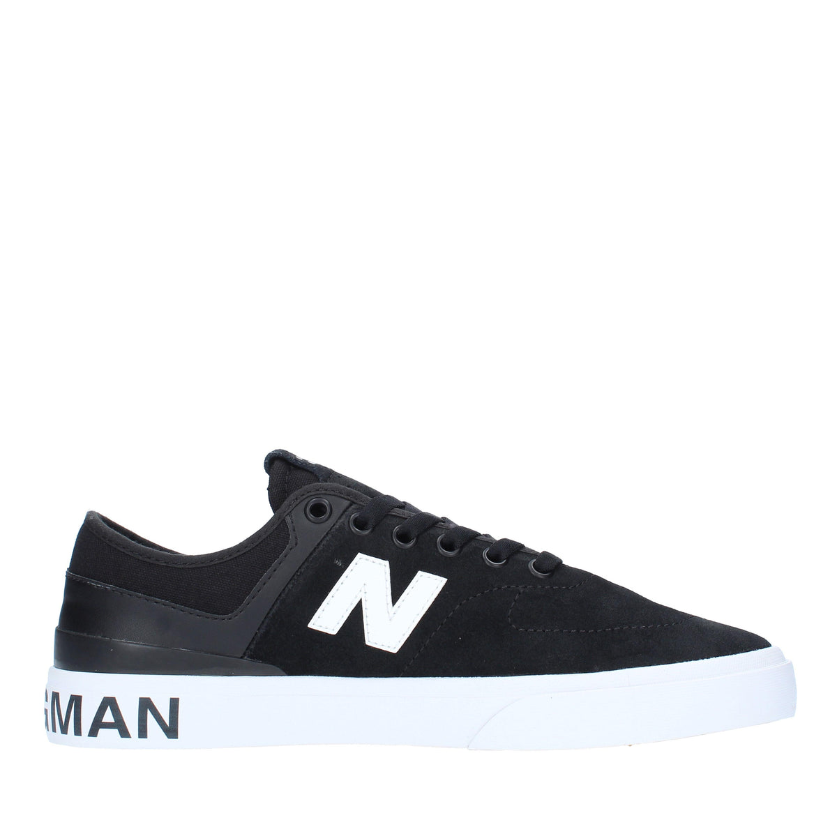 Sneakers in camoscio e tessuto 