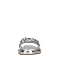 Sandali flat in pelle ed ecopelle 