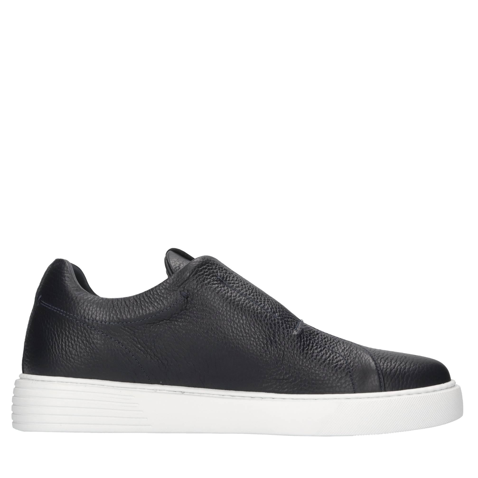 Slip-on in pelle 