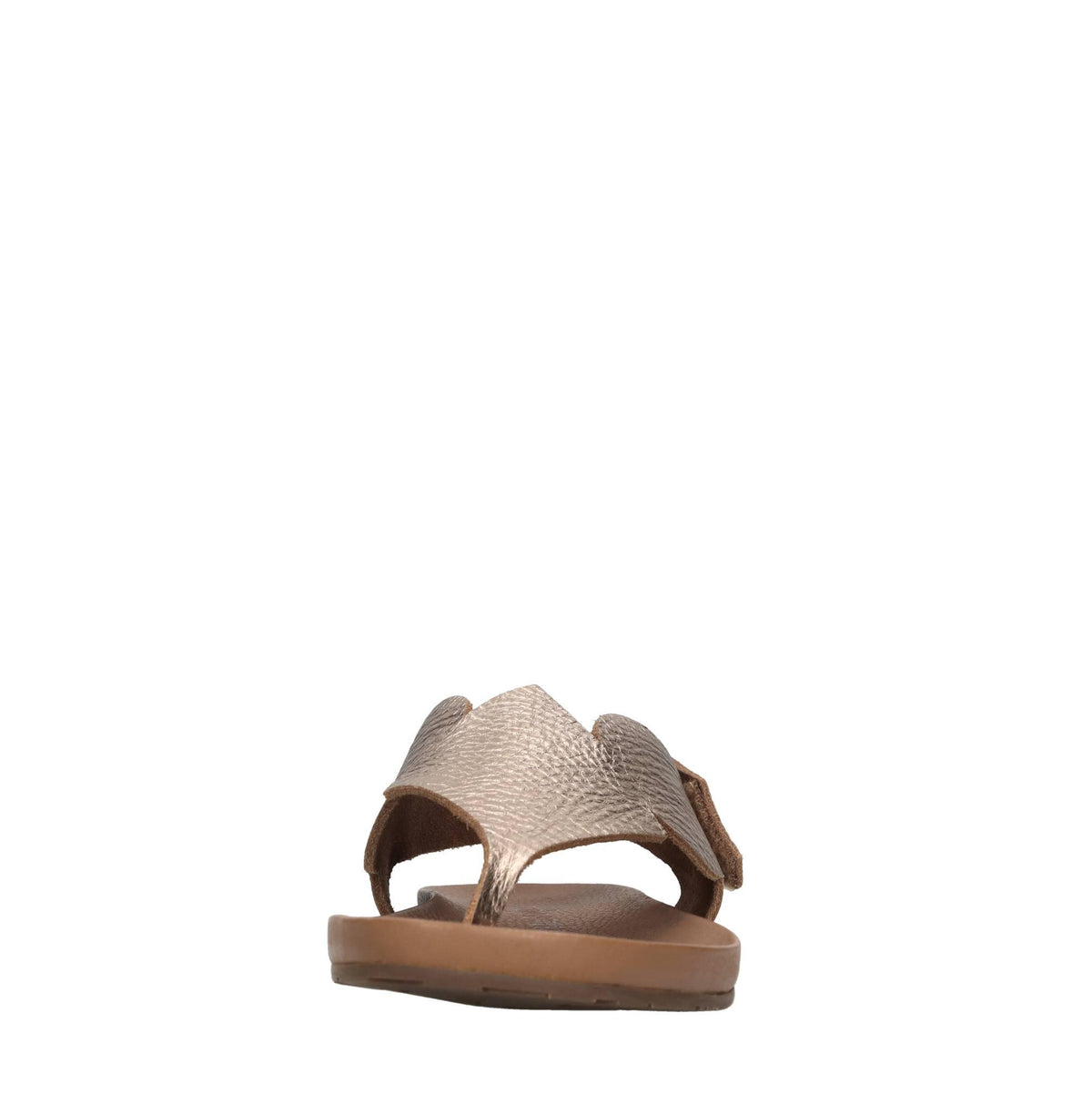 Sandali flat in pelle 
