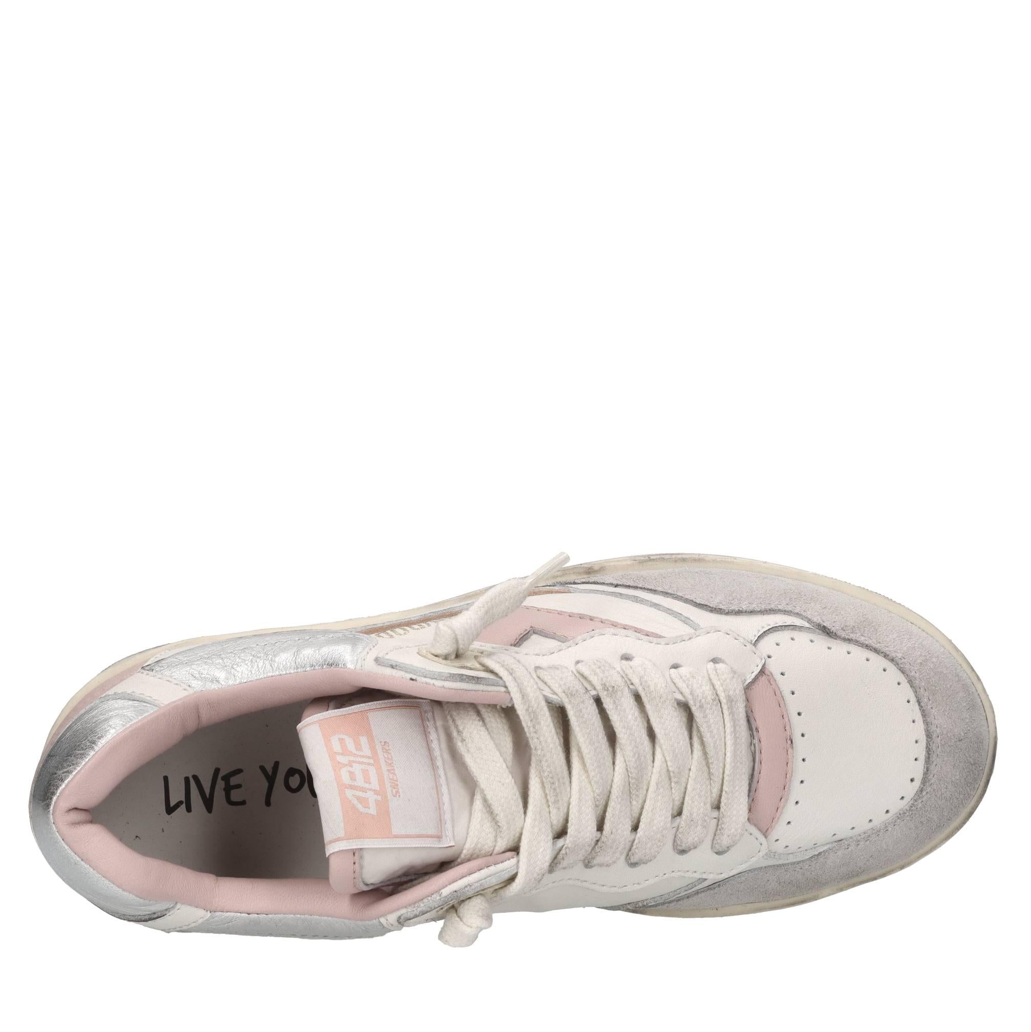 Sneakers in pelle 