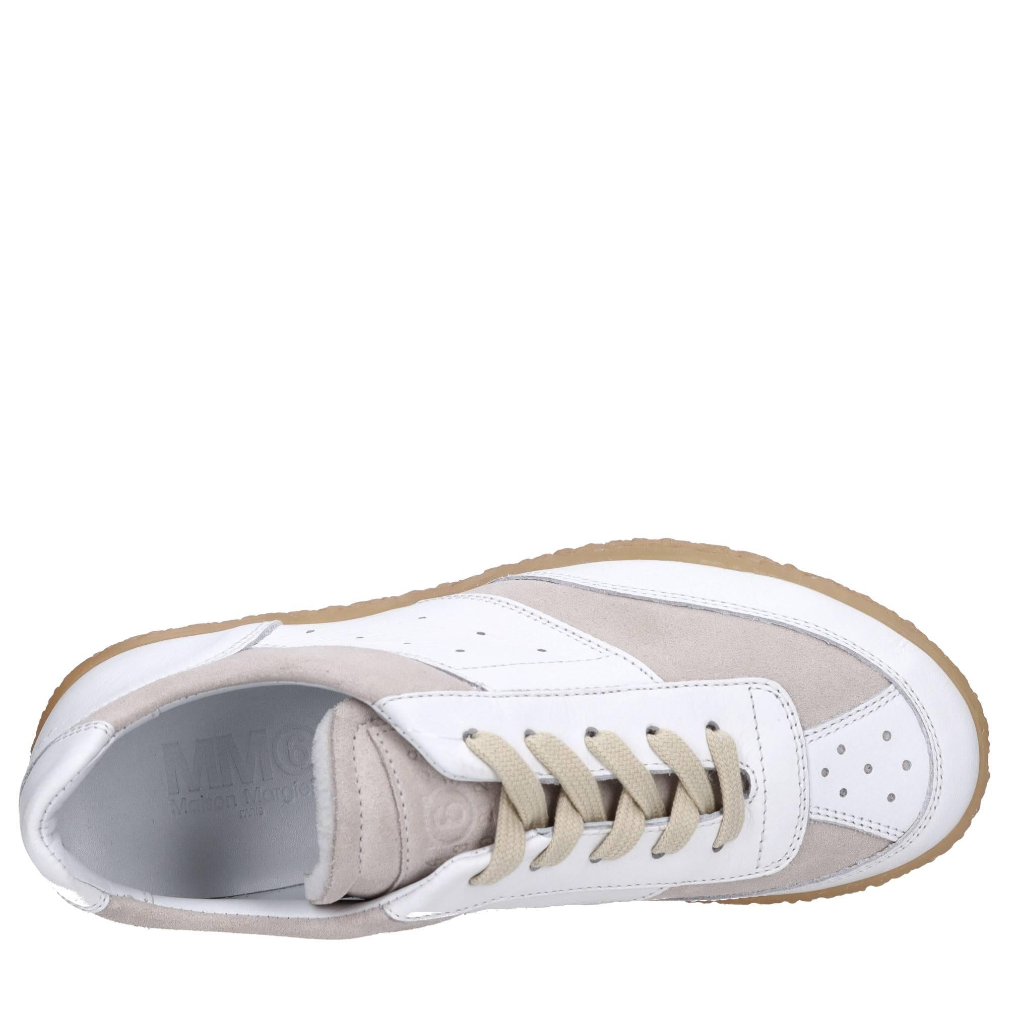 Sneakers in pelle 