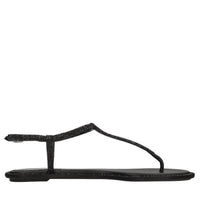 Sandali Diana in pelle e strass 