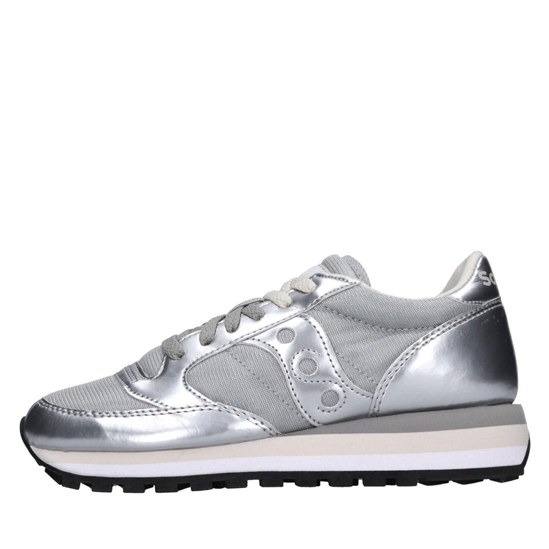 Sneakers jazz triple in ecopelle e tessuto 