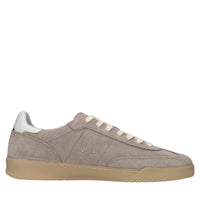 Sneakers in camoscio ed ecopelle 