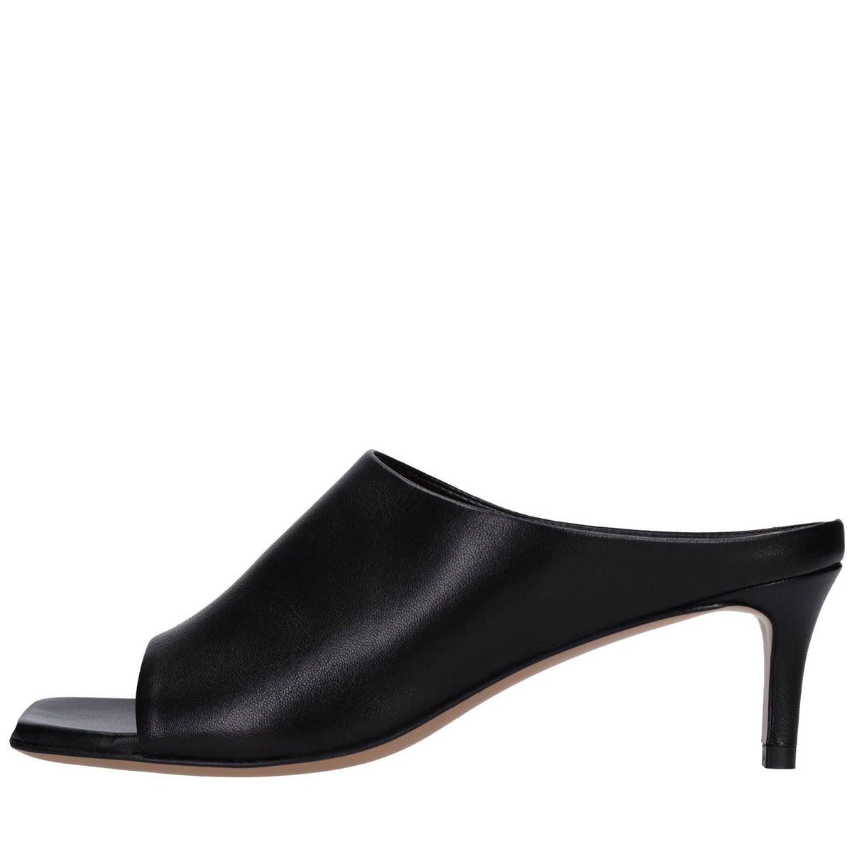 Mules in pelle 