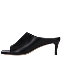 Mules in pelle 
