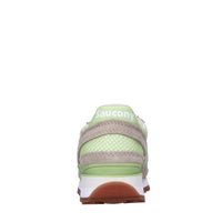 Sneakers in camoscio e tessuto 