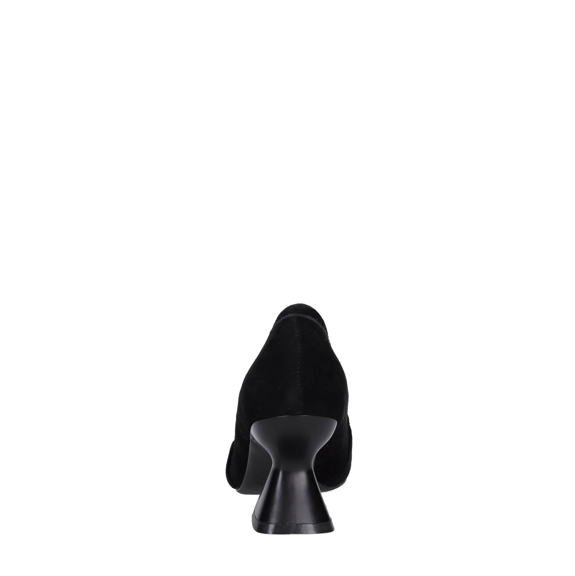 Décolleté in camoscio 