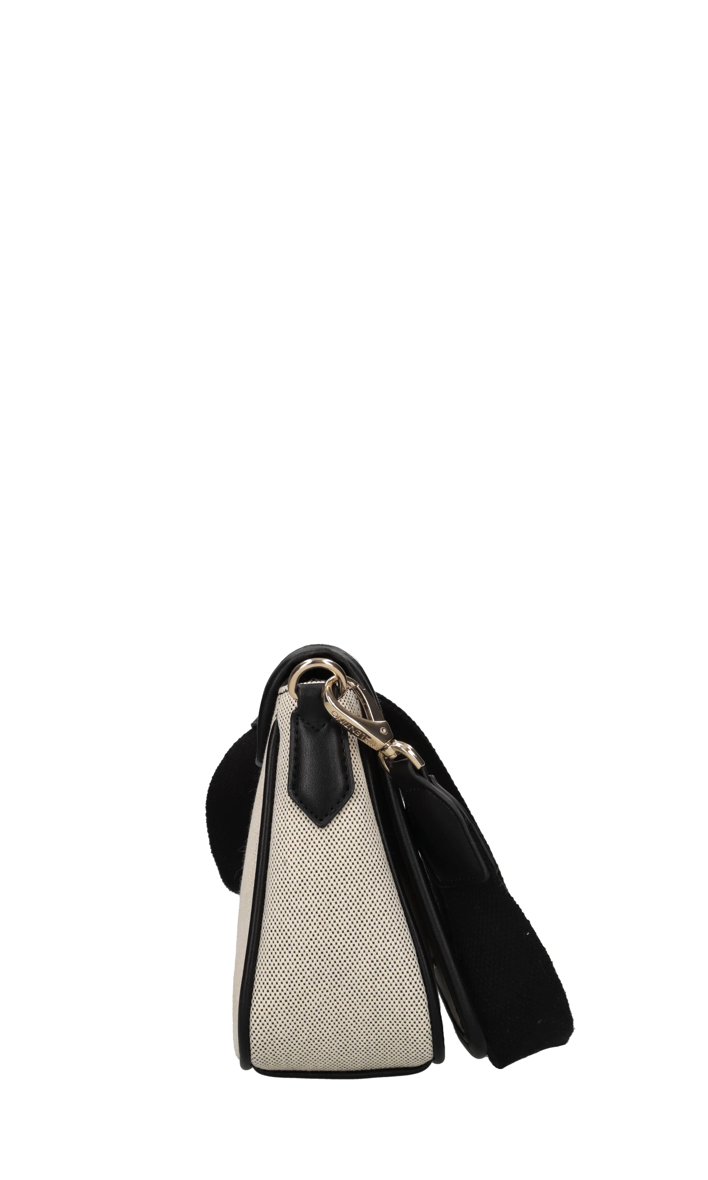 Borsa in tessuto ed ecopelle 