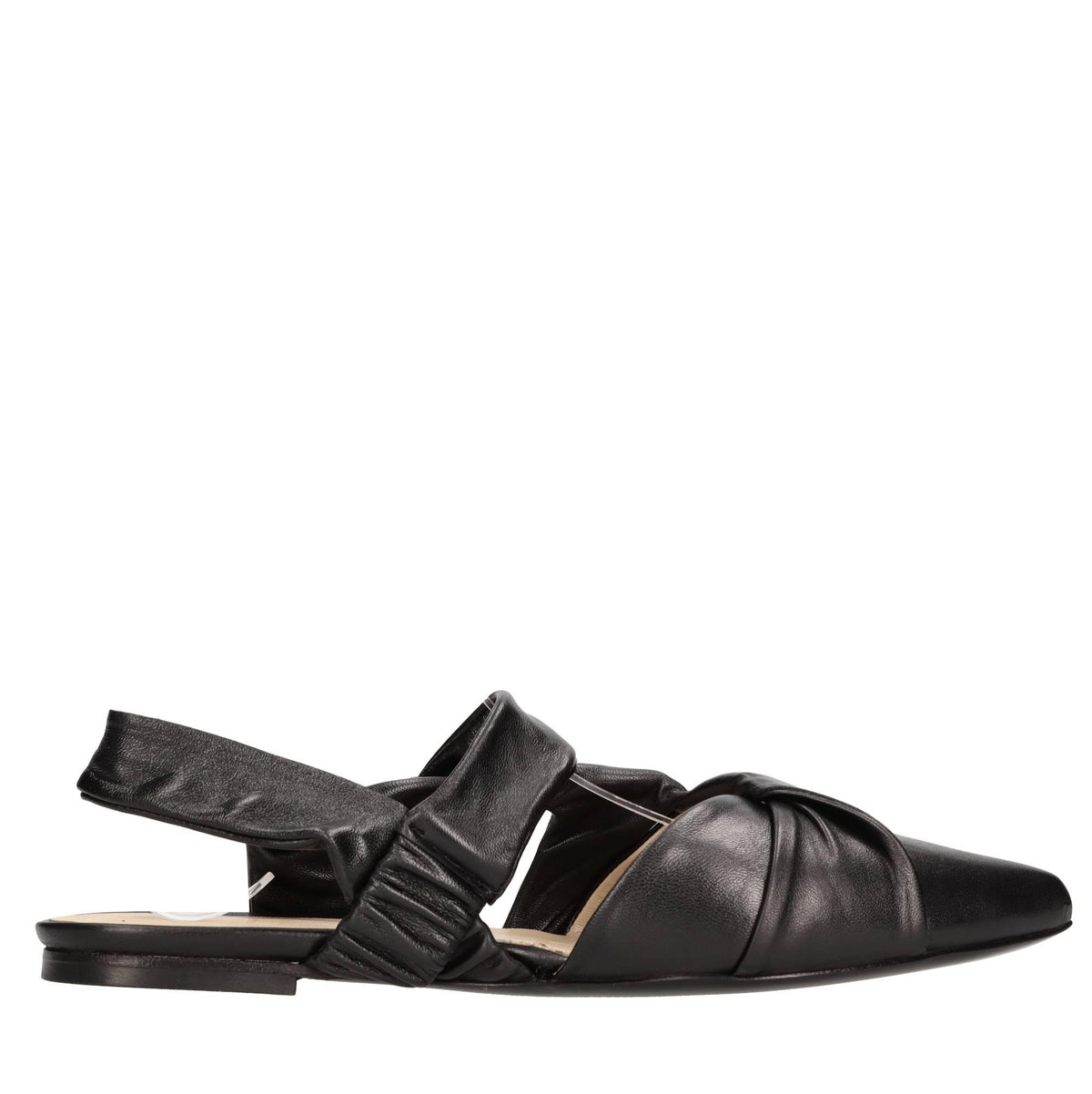 Ballerine slingback in pelle 