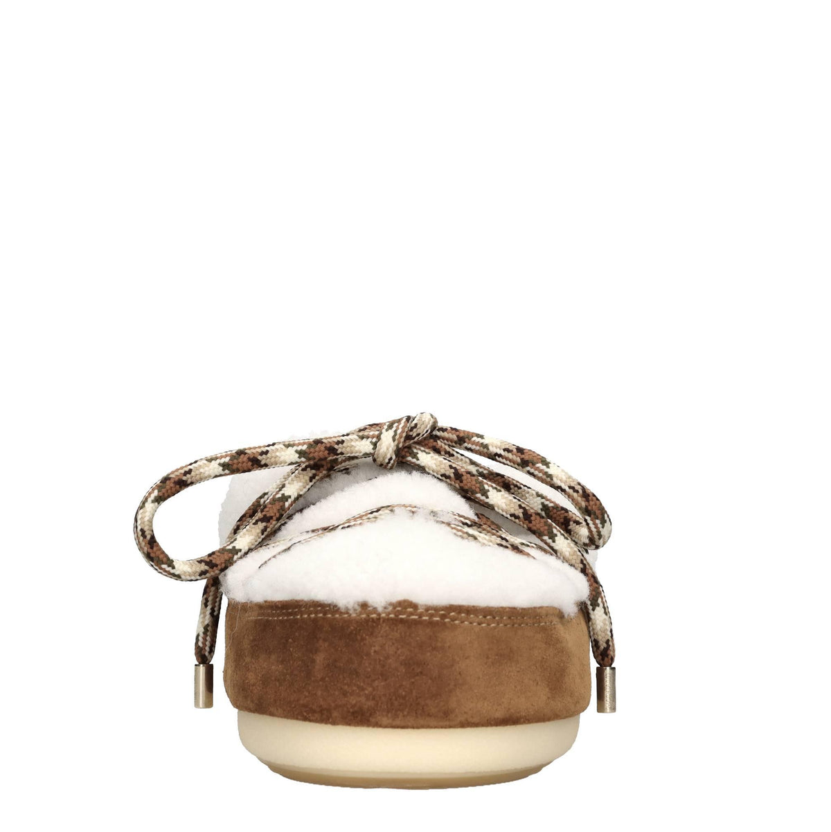 Mules in camoscio ed ecopelliccia 