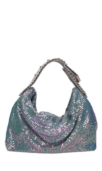 Borsa mini modello jill in maglia metallica 