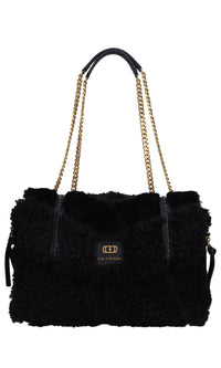 Borsa Space Sheep in ecopelliccia 