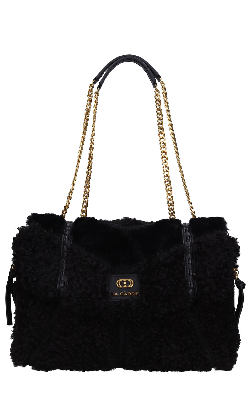 Borsa Space Sheep in ecopelliccia 