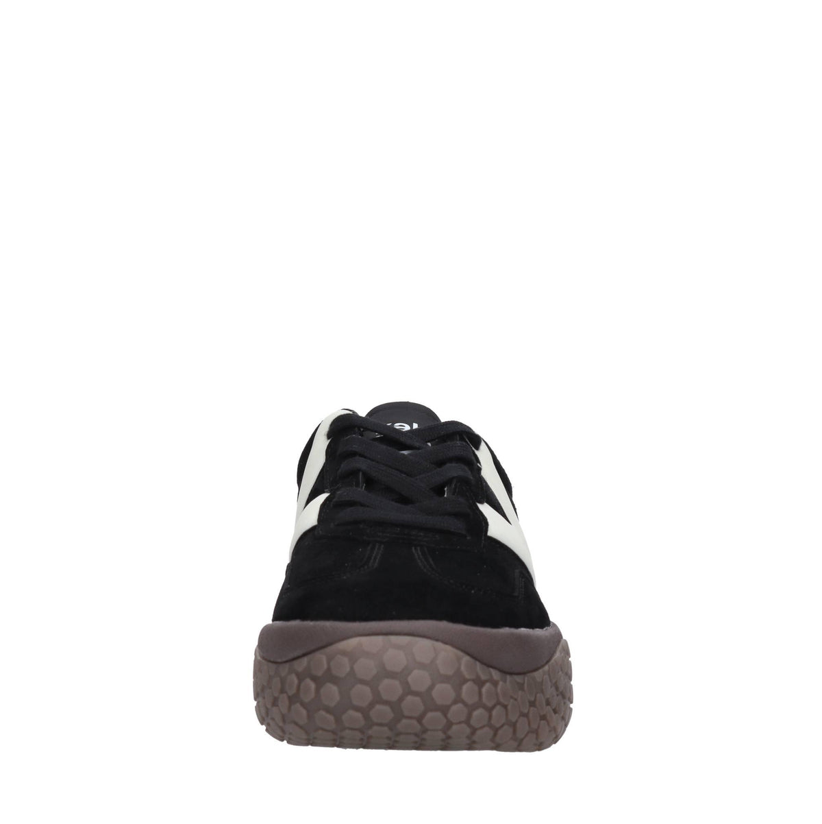 Sneakers in camoscio ed ecopelle 