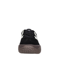 Sneakers in camoscio ed ecopelle 