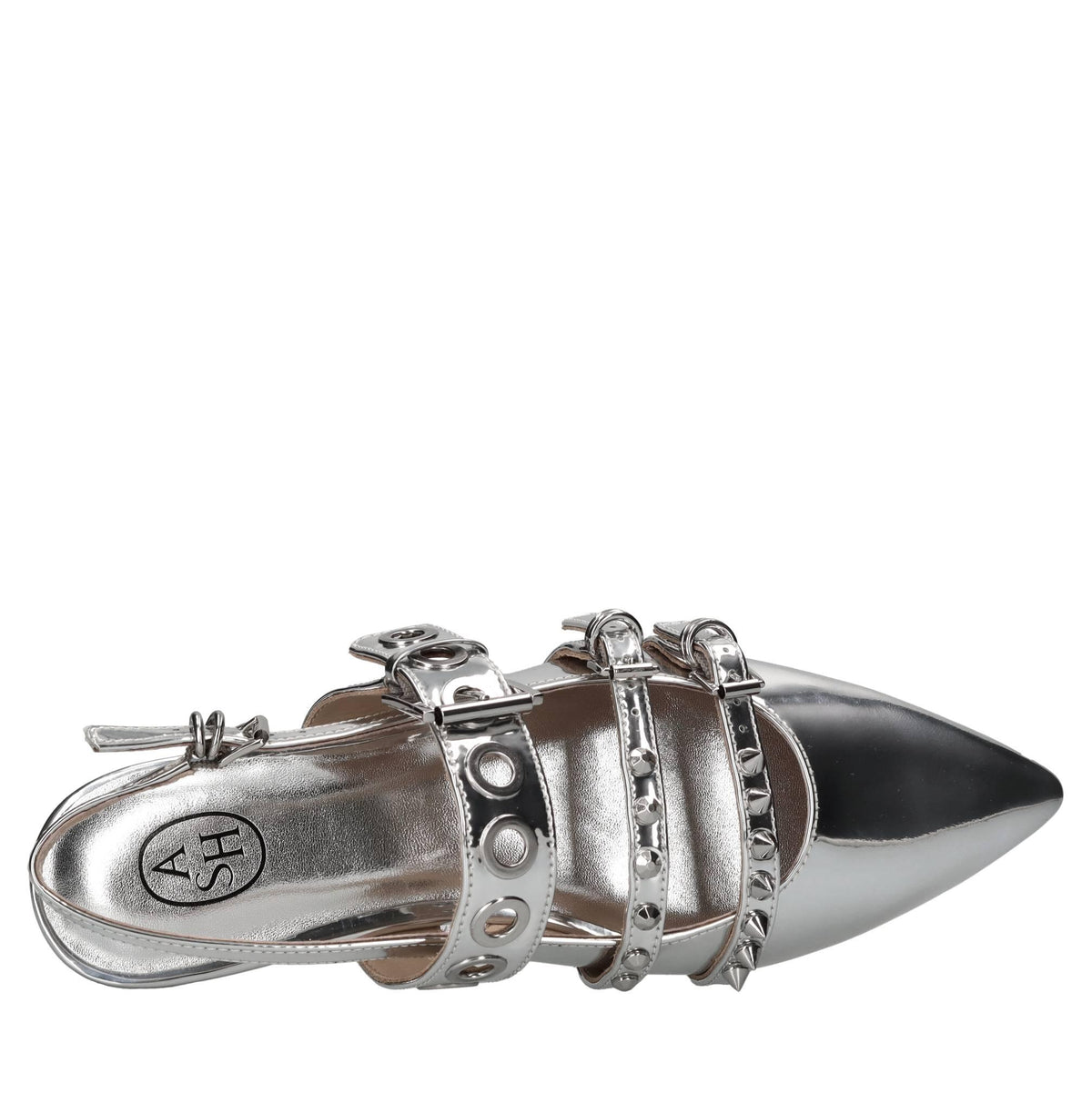 Ballerine slingback Blondie in pelle 