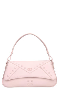 Borsa Frivolous in pelle e borchie 