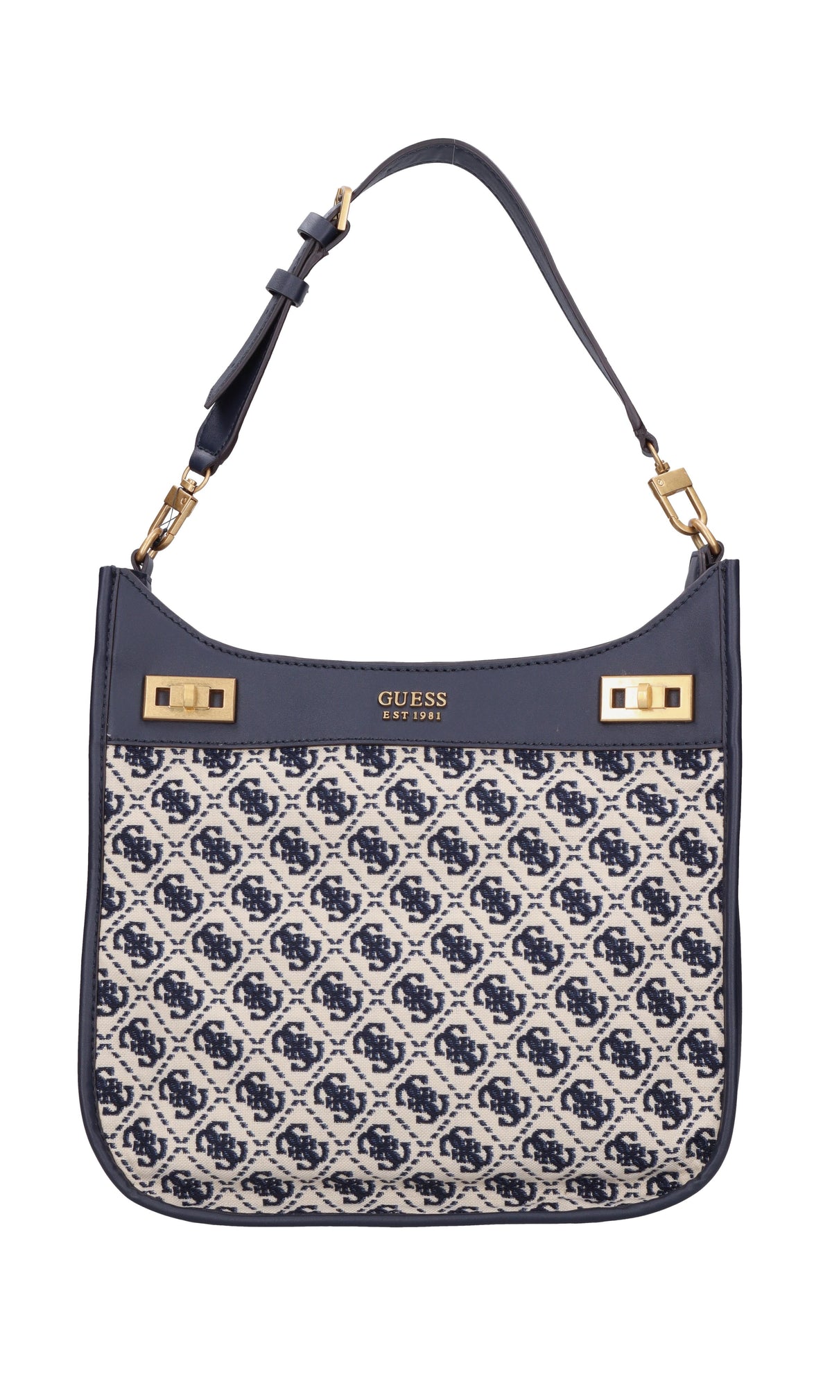 Borsa in tessuto ed ecopelle 